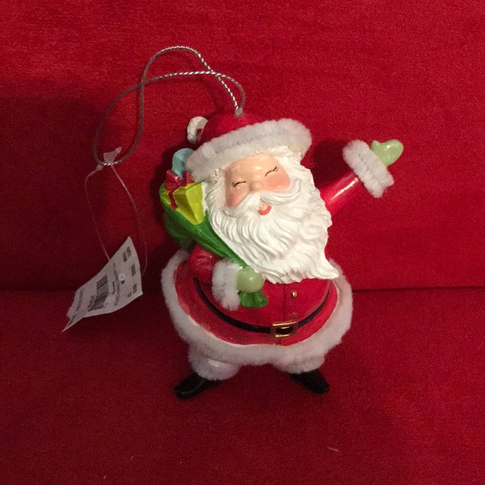 Retro Santa ornament!